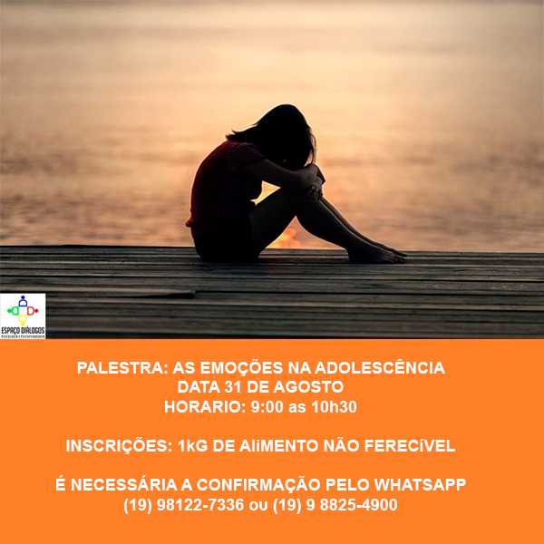 Palestra: Emoções na adolescência