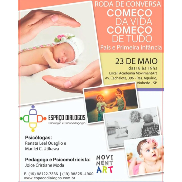 Roda de conversa – Começo da vida – Começo de tudo